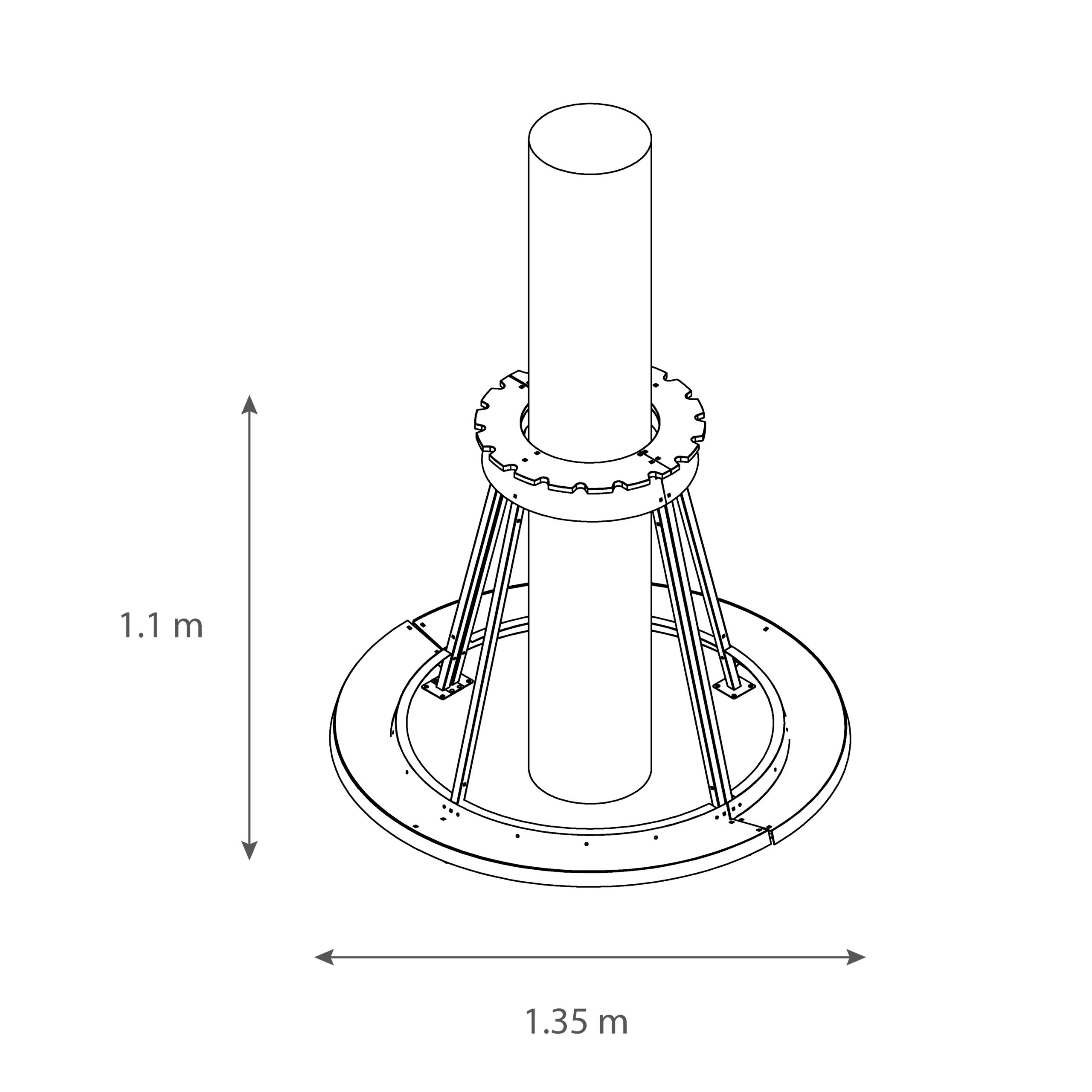 ARMERO CIRCULAR PARA COLUMNA - Image 2